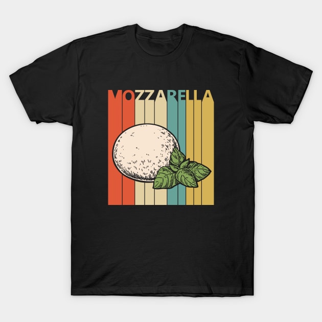 Vintage Mozzarella gift idea - mozzarella T-Shirt by GWENT